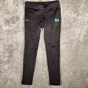 Under Armour Base 3.0 Leggings Womens Medium Black Excellent Thermal Base Layer